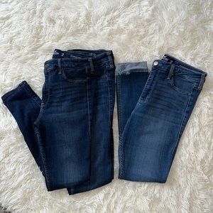 Lot of 3 Hollister Jean Leggings